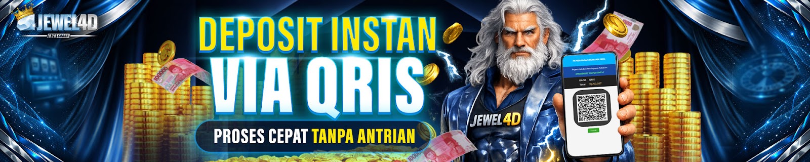 deposit qris jewel4d